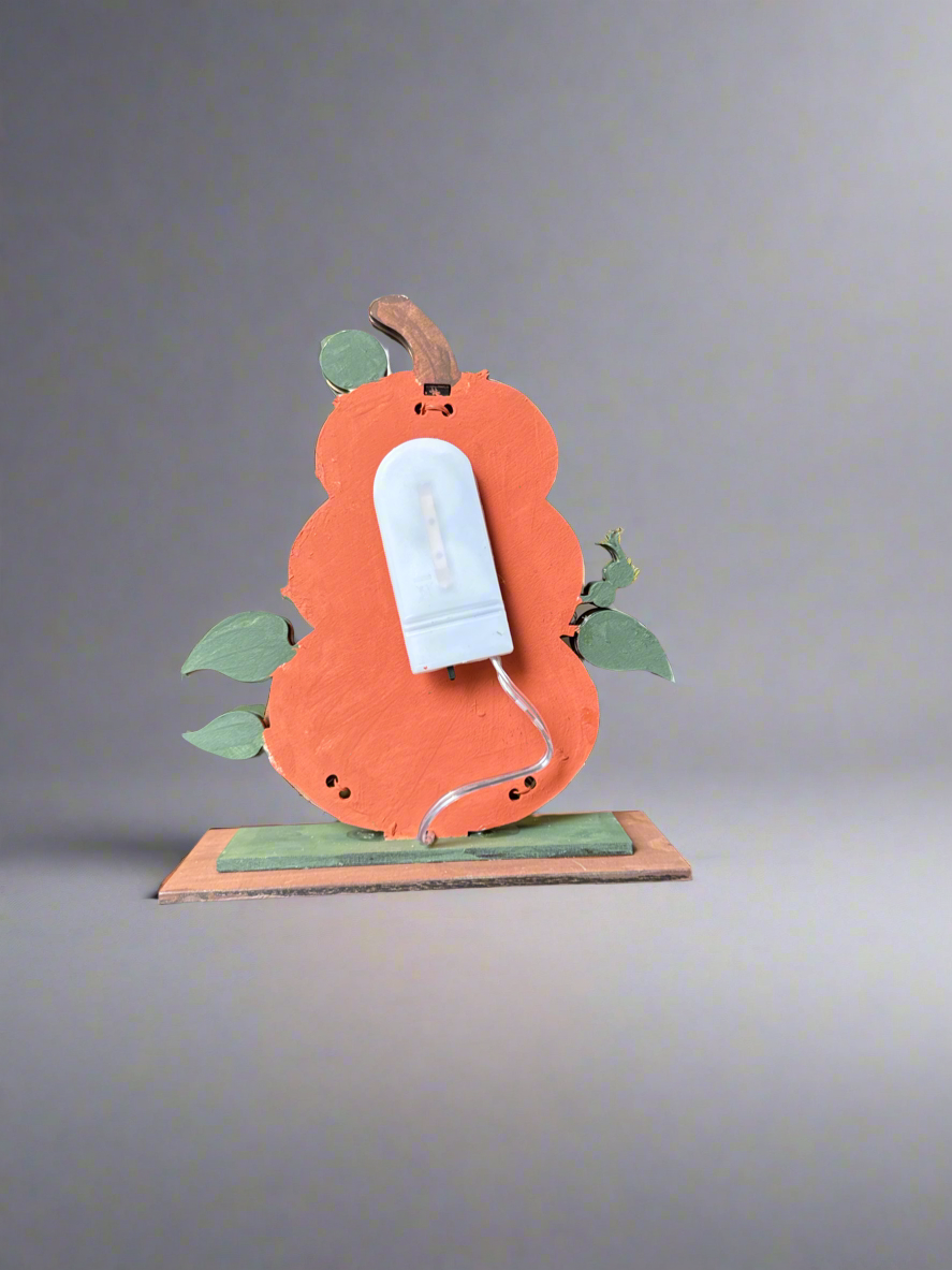 Layered light up pumpkin