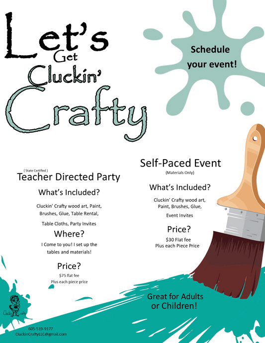 Painting Event Flat Fee